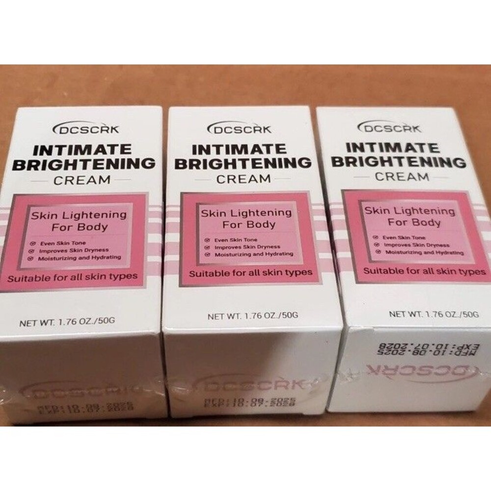3x Skin Lightening Cream Dark Spot Remover Suitable All Sensitive/Intimate Areas